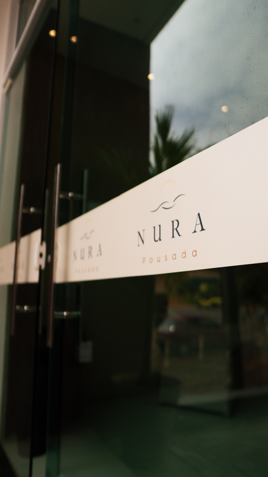 Entrada da Pousada Nura